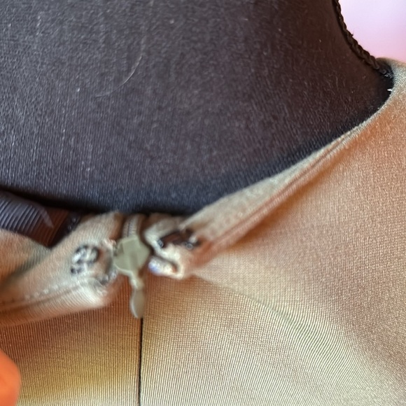 Kardashian collection body con with faux leather.  Size Large - Picture 4 of 5